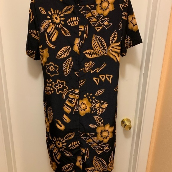 Sag Harbor Size 16 NWOT Dress in Black and Brown - Picture 9 of 10